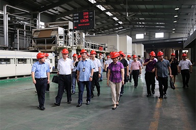 2018年9月12日，全國政協(xié)常委、提案委員會(huì)副主任郭庚茂、支樹平率領(lǐng)調(diào)研組蒞臨公司開展調(diào)研